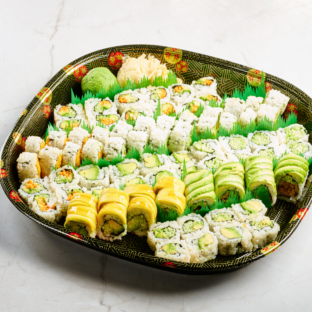 10 VEGETABLE ROLL PLATTER