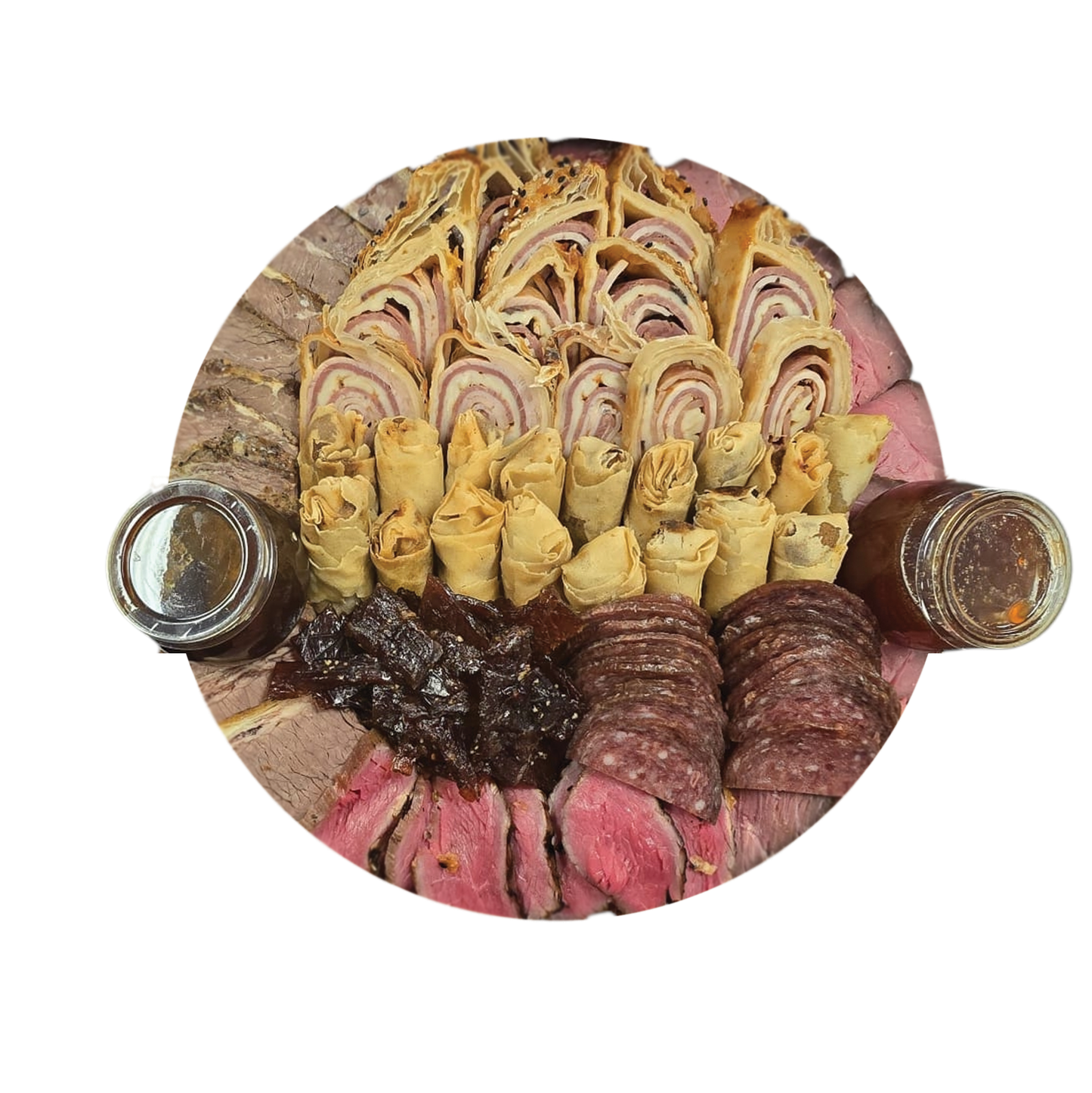 12" ROUND MEAT BOARD