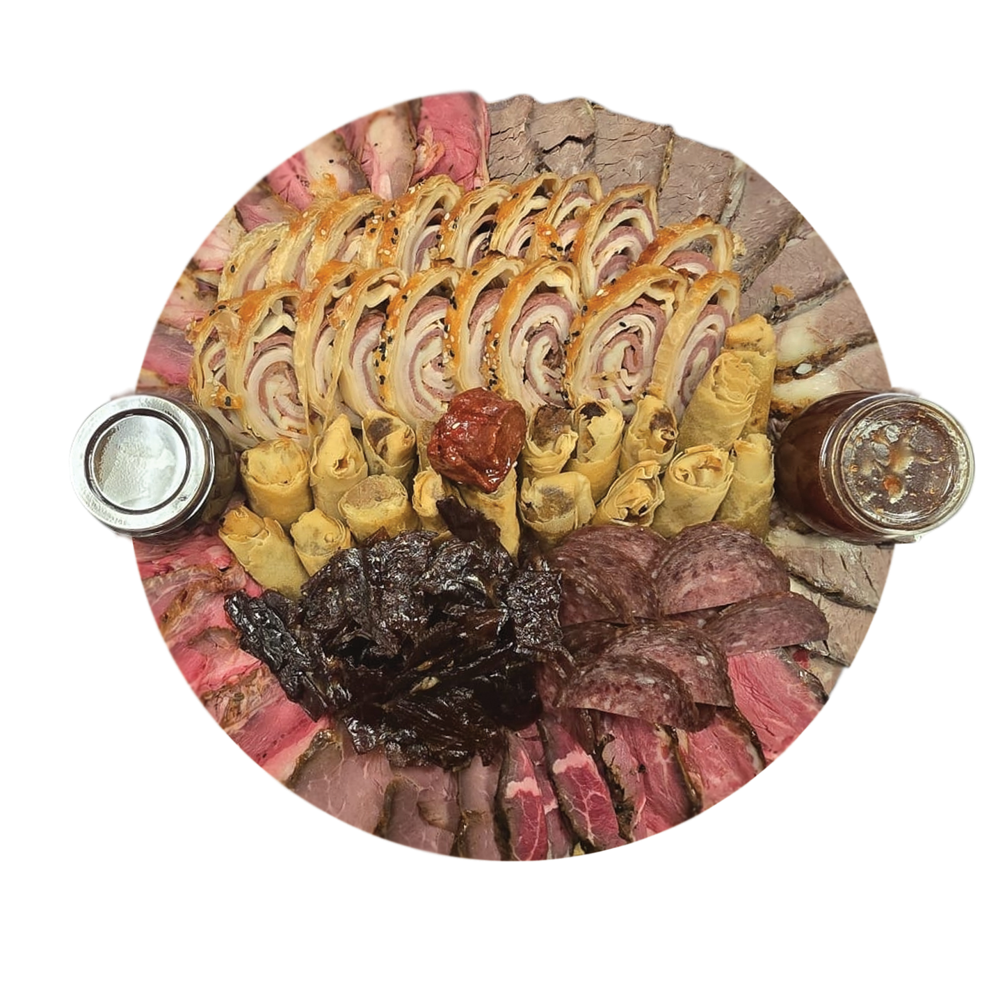 14" ROUND MEAT BOARD