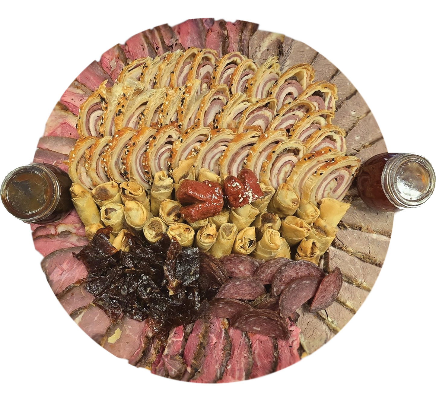 16" ROUND MEAT BOARD