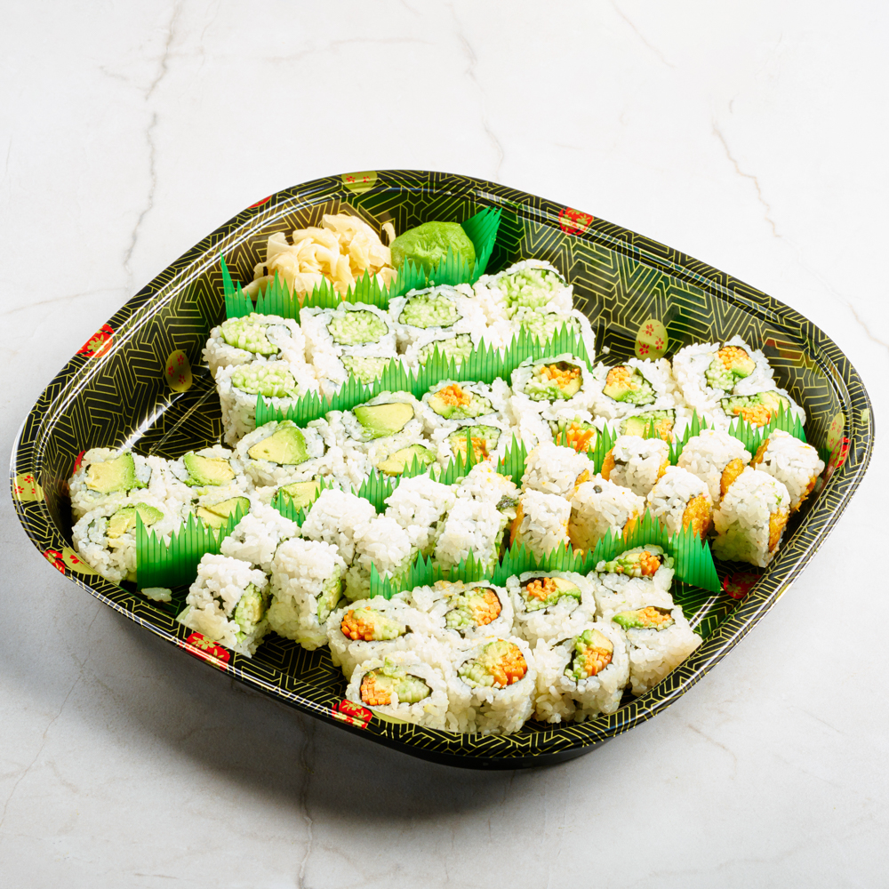 6 VEGETABLE ROLL PLATTER